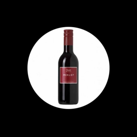 Vin Rouge JUST Merlot 25cl